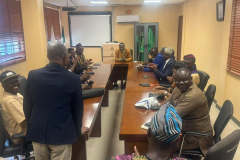 Visit to Elizade University Vice-Chancellor, Prof. Philip Oguntunde